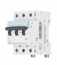 Автоматический выключатель 3Р 16А (C), TX3, Legrand