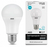 Лампа Gauss LED Elementary А60 12W E27, 4100