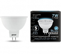 Лампа Gauss LED MR16, 7W, 220V, 4100k