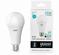 Лампа Gauss LED Elementary А67 25W E27, 4100