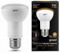 Лампа Gauss LED R63, 9W, Е27, 2700