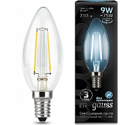 Лампа Gauss LED Filament свеча, 9W E14, 4100