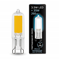 Лампа Gauss LED G9 3.5W 220V, 4100